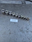 10pc Sears Craftsman Usa Nos Metric Socket Set 3/8 Drive 10-19mm 6 Point. Fixed Price $29.99.