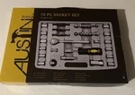 Austin 70-piece Socket Set New. Fixed Price $14.98.