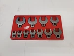Snap-on Tools 211fco 11pc 3/8" Drive Sae Crowfoot Wrench Set 3/8-1". Fixed Price $270.00.