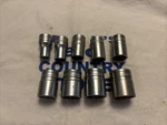 Snap-on Tools Usa 1/2" Drive Sae 12pt Shallow Chrome 9pc Socket Set 7/16-15/16". Fixed Price $87.50.
