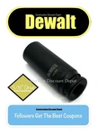 Dewalt Easy Read 3/8" Drive 5/8" In. Deep 6 Point Black Impact Socket 19-056. Fixed Price $12.46.