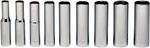 257 - 1/4inch Drive 9 Piece Set 6 Point Deep Metric Sockets, 5mm 13mm. Fixed Price $138.96.