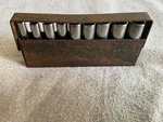 Vintage Sears Craftsman 944454 10-piece Deep 1/4 Inch Drive Six Point Socket Set. Fixed Price $19.99.