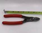 Snap On Tools Usa -red- Soft Grip 7" Wire Stripper / Cutter Crimper #pwcs7acf. Fixed Price $59.95.