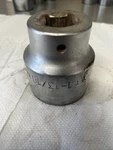 Socket Evercraft 1 /13-16 3/4 Drive Used 12pt 775-1858. Fixed Price $19.12.