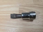 Snap On Tools Sw32a 1/2" Drive Flat Head Slotted Bit Socket. Fixed Price $20.00.