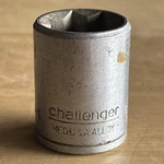 Challenger 5/8" Shallow Double Square Socket 1/2" Drive 8 Point 1620-s Vtg Usa. Fixed Price $19.89.
