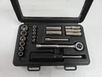 Sears Craftsman Usa 1/4" Drive 34800 6 Point 19 Pc Socket Ratchet Set Sae. Fixed Price $25.00.