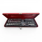 Proto 21pc 3/8" Drive Fractional Socket Set 52134 Ratchet Extensions Sockets Nos. Fixed Price $104.98.