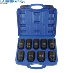 9pcs Deep Impact Socket Set 1/2" Drive Metric Axle Hub Nut 29-38mm. Fixed Price $32.12.