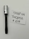Snap On 1/4 Drive Standard Flat Tip Socket Tmc-105a Usa. Fixed Price $18.48.