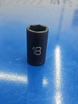 Matco Tools Bip18m6v 18mm Metric Semi Shallow Impact Socket 3/8" Drive 6 Point. Fixed Price $23.50.