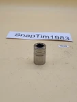 Snap-on Tools Twm17 Metric Shallow 6 Pt Chrome Socket 1/2" Drive 17mm Usa. Fixed Price $23.99.