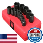 Sunex Tools 3360 3/8-inch Drive Standard Fractional Socket Impact Set. Fixed Price $55.05.