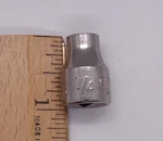 Vintage Craftsman 3/8" Drive 1/4" 8 Point Shallow Socket Sae G 44341 Usa Nos. Fixed Price $10.49.
