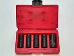 Blue Point Usa 205dps 5pc Oil Drain Plug Removal Flip Twist Socket Set, 3/8" Dr.. Fixed Price $104.49.