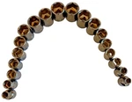 Craftsman 3/8 Drive Gunmetal Chrome 6 Point Sockets(pick A Size). Fixed Price $14.00.