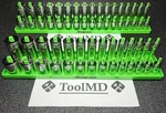 Snap-on Tools New 62pc 1/2" Drive 6pt Metric Sae Shallow Deep Master Socket Set. Fixed Price $2550.00.