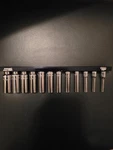 Mac Tools Usa 1/4" Dr 6pt Deep Metric Socket Set Md6 - 5mm To 15mm. Fixed Price $190.23.