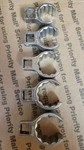 Snap-on Tools 3/8" Drive Deep Flare Nut Crowfoot Socket Wrench 5 Pc Set. Fixed Price $125.00.