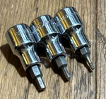 Sk Tools Usa 2mm-4mm Hex Set Allen Key 6pt Socket Bit Driver Lot 3/8 Drive. Fixed Price $35.00.