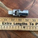 Vintage Craftsman 1/2" Drive Universal Joint Swivel Extension Socket =v= Usa. Fixed Price $9.74.