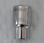 Mac Tools, V6-13mmr, 1/2 Drive, 13mm. Socket, Shallow, 6 Point *knurled*. Fixed Price $23.89.