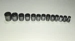 Snap On Sockets 13 Pc Set 1/2 Drive Sae Standard Shallow 12 Pt Sw Series. Fixed Price $114.95.