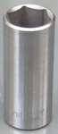 Husky Tools, 3/8" Drive Chrome Deep Socket, 13/16" Sae, 6 Point, #22126. Fixed Price $4.50.