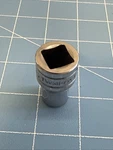 Snap On Tools Tw141a 1/2 Dr 6pt Sae 7/16 Flank Shallow Chrome Socket Usa. Fixed Price $11.16.