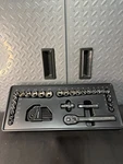 45 Pc Craftsman Mechanics Tool Set, Socket Wrench Mm, 3/8 Inch Drive, 6pt. Fixed Price $54.98.