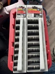 Sears Craftsman Usa Metric 3/8 Drive Impact Socket Master Set 15883 15881 18pc. Fixed Price $279.00.