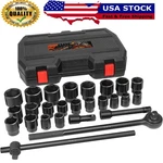 3/4" Drive Impact Socket Set 20-50mm,w/extension Bars & Ratchet Handle (27pcs). Fixed Price $188.99.