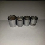 Bonney 1/2 Drive **lot# 12** 12 Point Standard Socket 4 Pieces. Fixed Price $28.00.