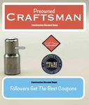 Craftsman Cmmt43493 1/4" 6 Point Shallow Socket Drive. Fixed Price $6.93.