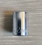 Craftsman Usa 12mm Socket 12 Point 3/8" Drive -g- 44303 (top Knurl). Fixed Price $9.50.