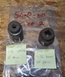 Snap-on Tools Im462 1-7/16 Socket 3/4 Drive & Spr 436 1-1/8 1/2" F/s. Fixed Price $49.99.