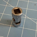 Snap-on Fu14a 3/8" Drive 7/16" 12-point Swivel Socket. Fixed Price $19.96.