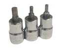 Matco Tools Bxy7, Bxy4a, Bxy5 Hex Bit Driver 3/8" Drive Sockets 9/64, 5/32, 7/32. Fixed Price $19.00.