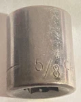 Craftsman Tools Usa G1 43005, 3/8" Dr. 5/8" Socket, Shallow, 6 Pt *inverted G1*. Fixed Price $7.59.