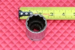 Snap-on Tools Usa 1-1/4'' Sae 1/2'' Drive 12 Point Shallow Socket Sw-4001/2. Fixed Price $25.00.