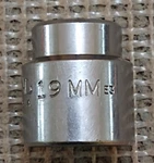 Mac Tools X6-19mm 3/8" Drive 19mm. Socket, Shallow, 6-point.. Fixed Price $13.29.