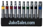 Torx/star Drive Bit Sets: 1" And 2" With Quick Change Shanks - Multiple Styles. Fixed Price $18.95.