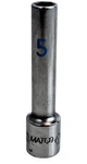 Matco Tools Ad5m6a 5mm Metric Deep Socket 1/4" Drive 6 Point Chrome Finish. Fixed Price $9.99.