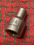 Wright Tools 1/4 Socket 3/8 Drive 6 Points 3008 Usa Nice!. Fixed Price $10.99.