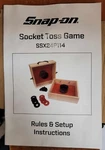 Snap On Tools Socket Toss Game Ssx24p114 Promotional New In Box. Fixed Price $119.99.