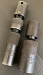 Lot Of 2 Mac Usa 3/8 Dr 6pt Universal Impact Sockets Sc163r 5/8" & Sc182r 13/16". Fixed Price $64.75.