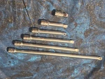 Vintage Snap-on Tools 3/8" Drive Wobble Extension Set Of 6. Fixed Price $134.99.