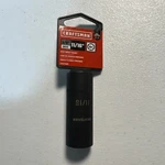 Craftsman 3/8" Drive 11/16" Deep Impact Socket 6 Point Cmmt15897 - New. Fixed Price $10.99.