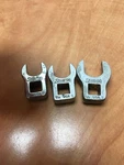 Snap-on Crowfoot Open End Wrench Set Of 3 Fc16 Fc18 Fc20 1/2 9/16 5/8". Fixed Price $29.99.
